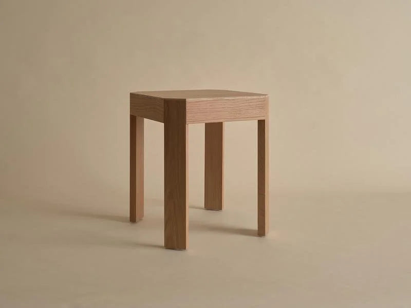 Frame Low Stool – American Oak by Fomu Studio — alternate view 1