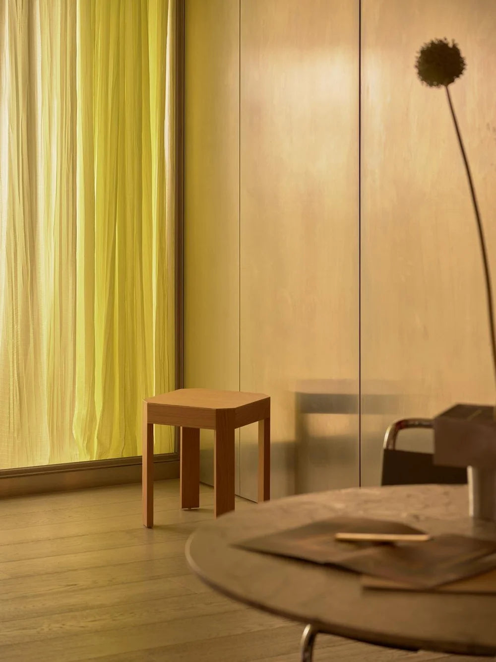 Frame Low Stool – American Oak by Fomu Studio — alternate view 2