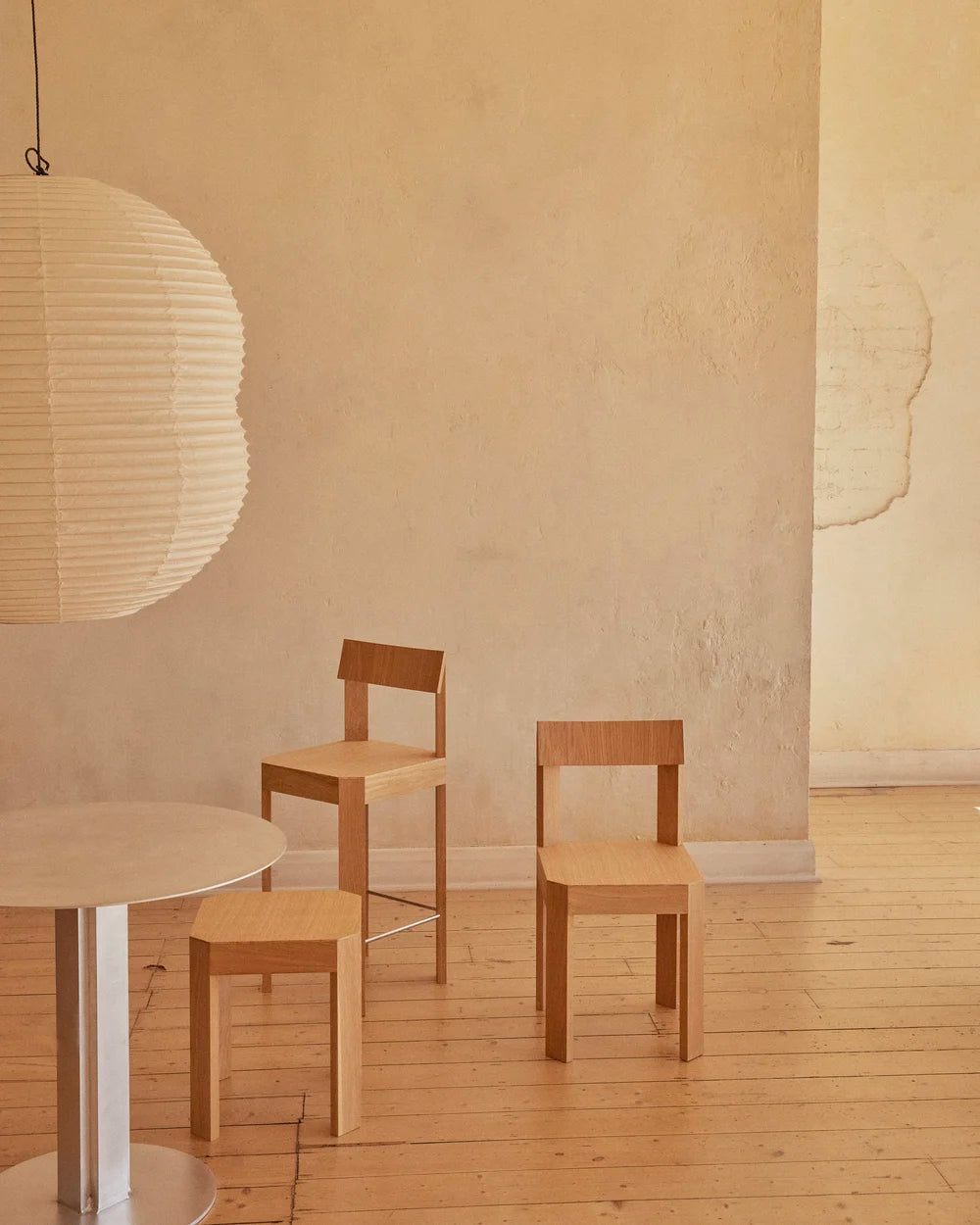 Frame Counter & Bar Stool II – American Oak by Fomu Studio — alternate view 6