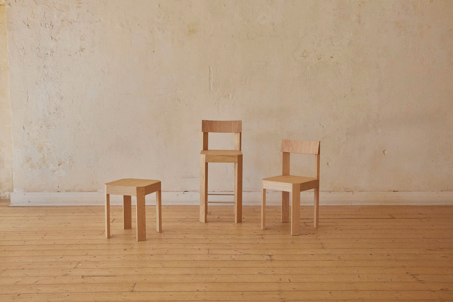 Frame Low Stool – American Oak by Fomu Studio — alternate view 5