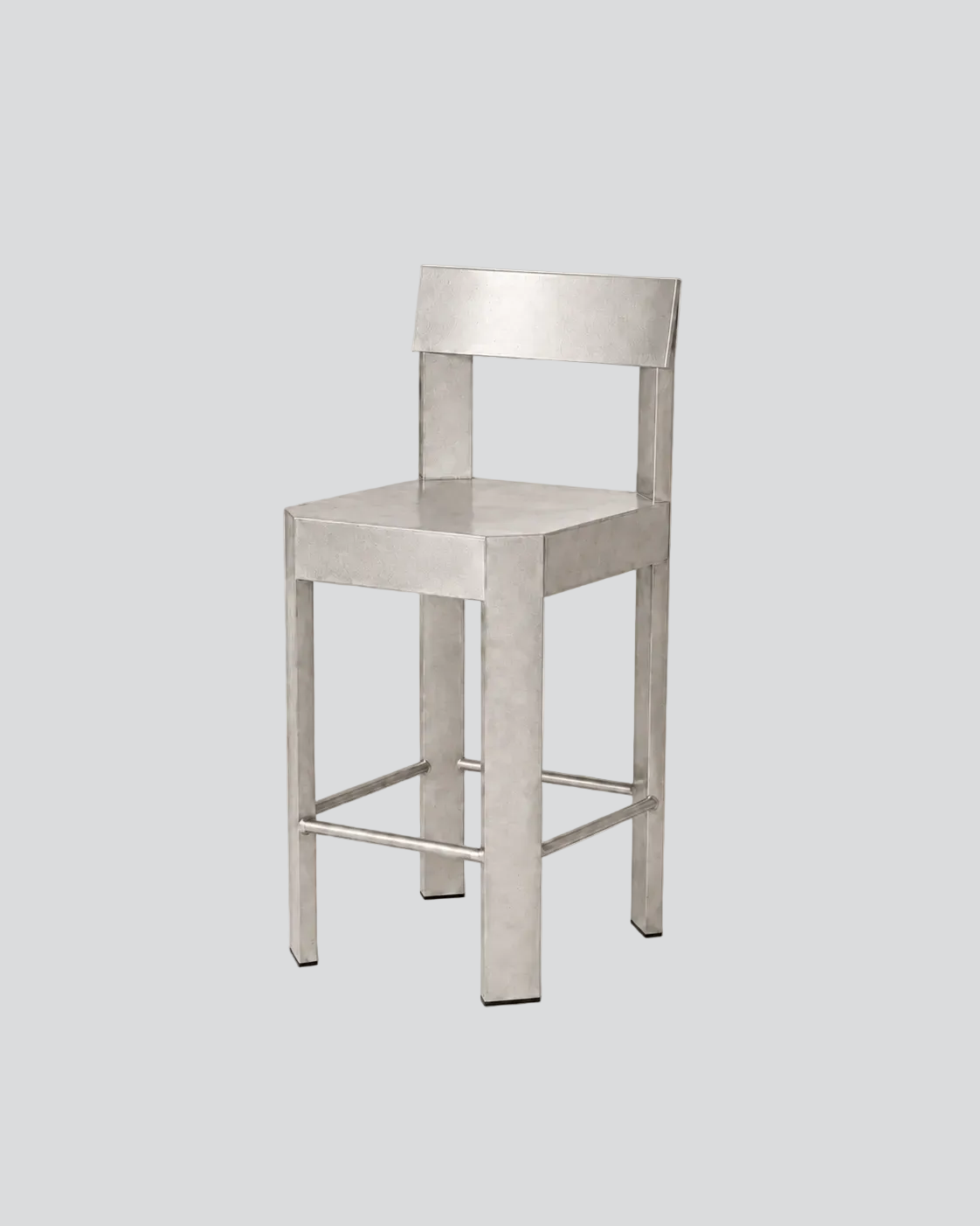 Frame Counter & Bar Stool II – Aluminium by Fomu Studio — alternate view 5