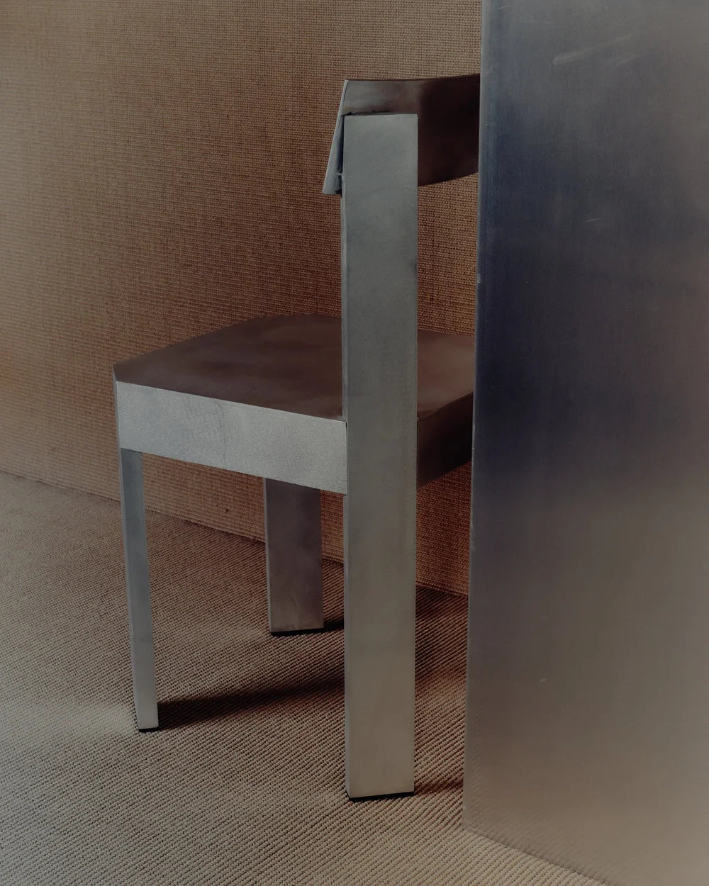 Frame Chair II – Aluminium by Fomu Studio — alternate view 1